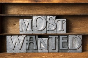 Terry Strickland was on the Most Wanted list