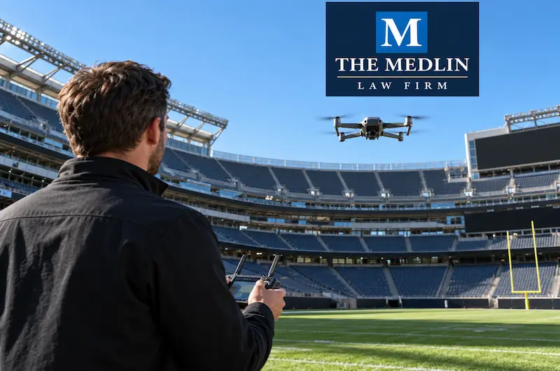 Cargos por drones en estadios de Texas: cuando un vuelo viola la ley