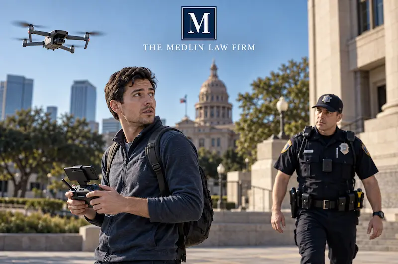 Cargos por drones en Texas: cómo un vuelo común acaba en un caso penal