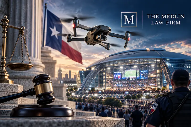 Facing Drone Charges At Texas Stadiums? Call A Defense Attorney Today