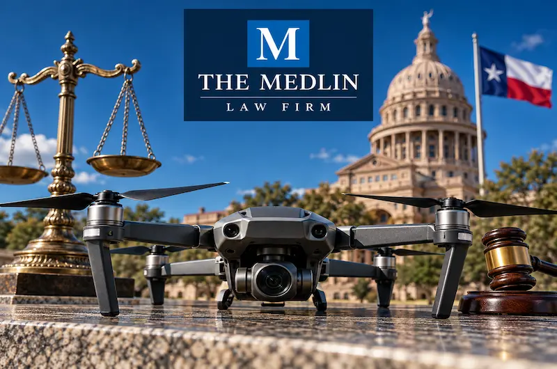 Cargos por drones en Texas: cómo un vuelo común acaba en un caso penal